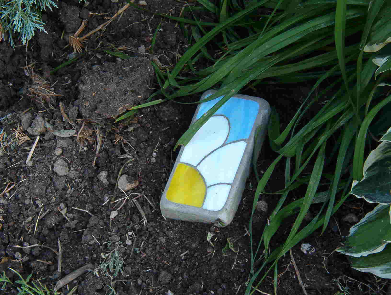 Stained Glass Stepping Stone