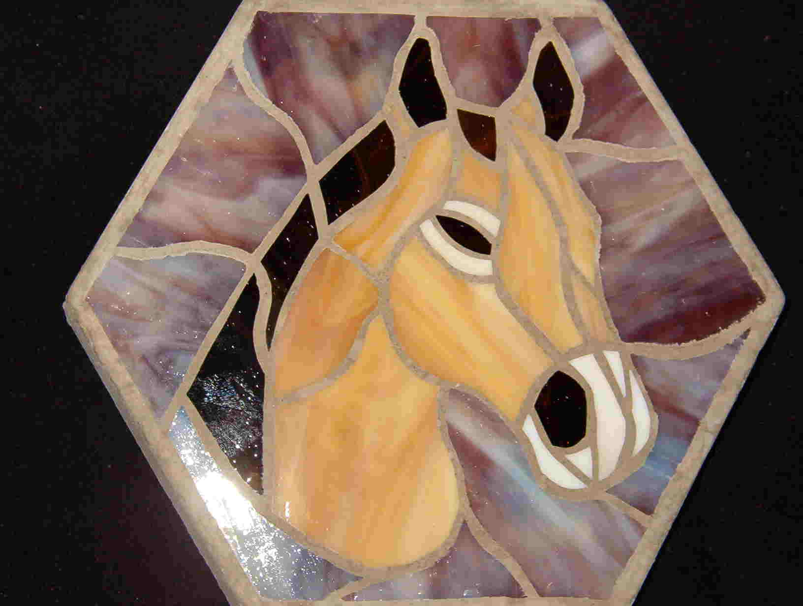 Stained Glass Stepping Stone